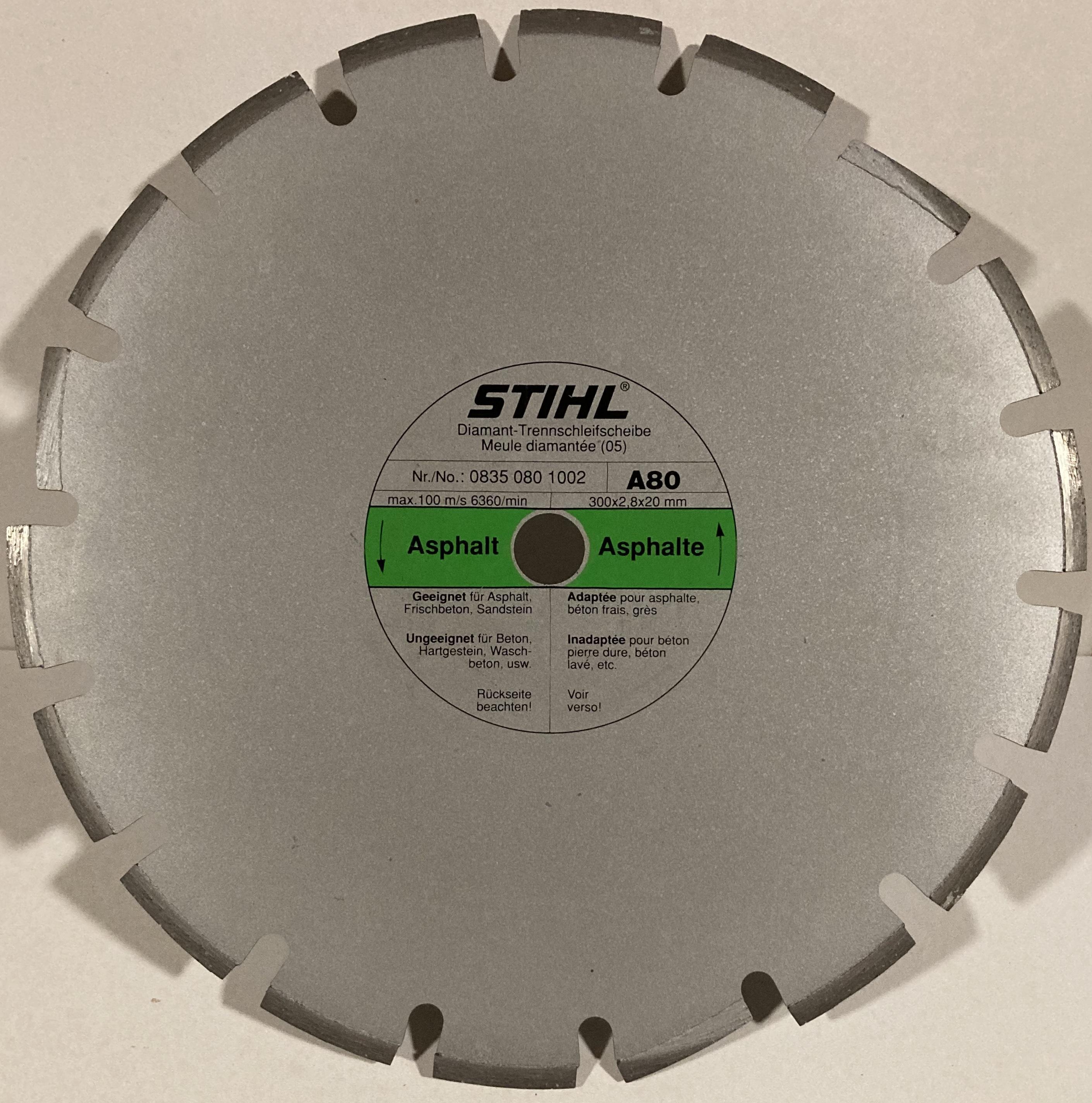 STIHL A80 300x2,8x20 мм